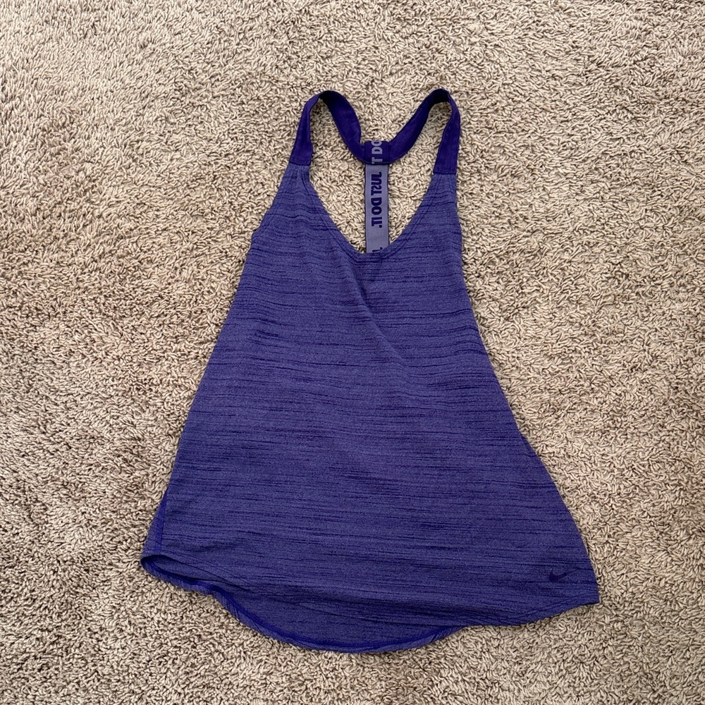 Nike Deep Purple Racerback Training Tank